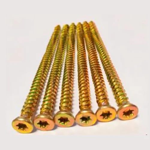 Torx Pozi 6 Nibs Yellow Zink Hi-Lo-Gewinde Betonschraube