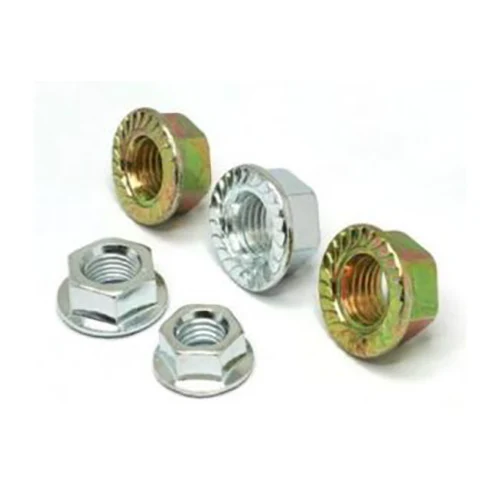 Zinkplattierte weiße gelbe Din6923 Hex Flanschmutter