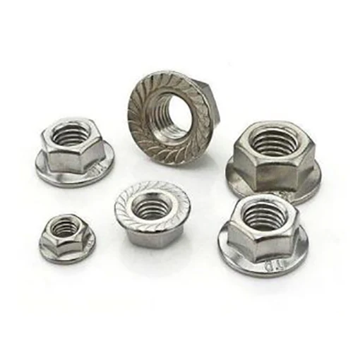 SS304 Hex Flanschmutter Ebene